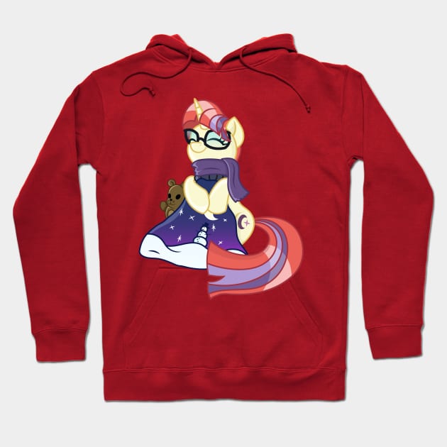 My Little Pony Christmas Moondancer Hoodie by SketchedCrow